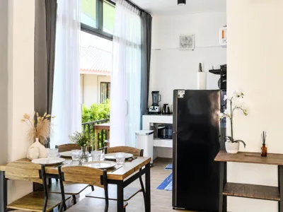 Tropicana House - Double King Bed - 2mn ZenBeach - Garden View – 사진 8