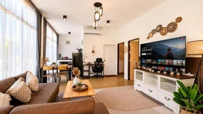 Tropicana House - Double King Bed - 2mn ZenBeach - Garden View – 사진 12