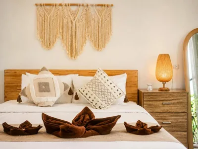 Tropicana House - Double King Bed - 2mn ZenBeach - Garden View – 사진 15